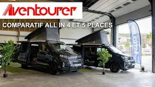 Miniature : AVENTOURER | Le vrai #VAN ultra polyvalent - Comparatif de nos Aventourer ALL-IN en 4 et 5 places