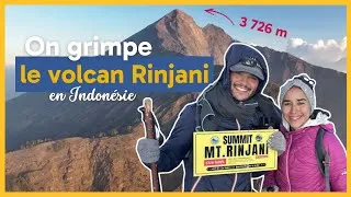 Miniature : On grimpe le volcan Rinjani à 3726 m en Indonésie | TREK de 3 jours