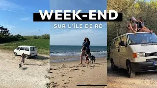 Miniature : On CAMPE sur la plus BELLE PLAGE de l'île de Ré