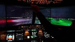 Miniature : Décollage de Montréal - Cockpit