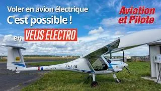 Miniature : Voler en avion électrique avec le Velis