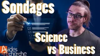 Miniature : Qui fabrique les sondages d'opinion ? - Avides de recherche #86