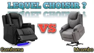Miniature : COMHOMA vs MCOMBO : quel fauteuil de massage choisir ?