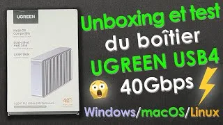 Miniature : 40 Gbps ⚡ Unboxing et test du UGREEN USB4