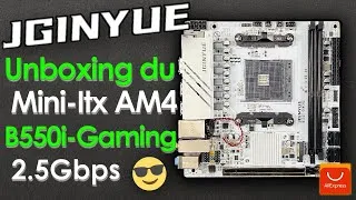 Miniature : Unboxing JGINYUE AM4 B550i-Gaming Trop ou pas assez d'options ? 🤔