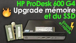 Miniature : HP ProDesk 600 G4 Upgrade de la RAM et du SSD ⚡Simple et rapide !🔥