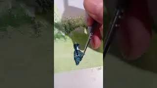 Miniature : En cours - Esquisse fresque murale acrylique - peinture d'un enfant - AvnesZ