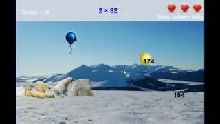 Miniature : 6ème  présentation d'un jeu de maths sur le calcul mental et la multiplication de 2 nombres entiers
