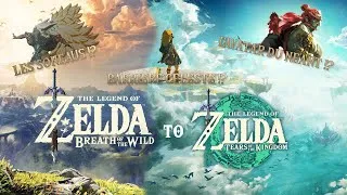 Miniature : Zelda BOTW to TOTK Théories : BARRIÈRE CÉLESTE, SONEAUS, GANONDORF à l'avatar du néant ?! (BOTW 2)