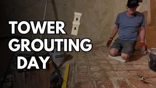 Miniature : Grouting 300 Year Old Tiles in the Chateau Tower | Restoration Progress