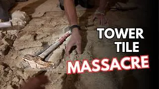 Miniature : Removing 300-Year-Old Tiles in the Chateau Tower 😱 French Renovation Progress