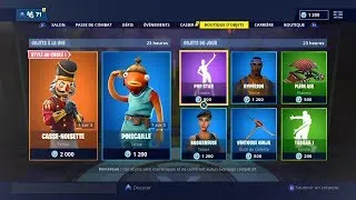 Miniature : BOUTIQUE FORTNITE du 27 Décembre 2018 ! ITEM SHOP