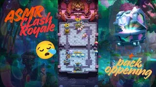 Miniature : ASMR clash royale | Je COPIE - COLLE Le Deck De Mon Adversaire (+ pack opening)