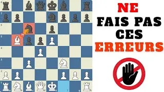 Miniature : Ces ERREURS à ne plus refaire - J'analyse vos parties #1
