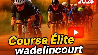 Miniature : Énorme Chute au Dernier Tour ! Course Cyclisme Wadelincourt 🚴