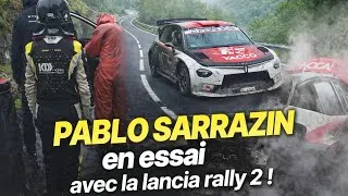 Miniature : TEST LANCIA RALLY 2 : les premiers essais de Pablo Sarrazin