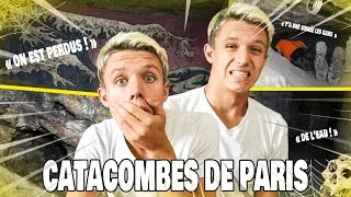 Miniature : J'EXPLORE LES CATACOMBES INTERDITES DE PARIS !!! ( ca tourne mal on s'est perdus😱)