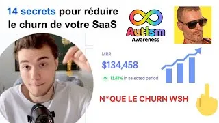 Miniature : 14 SECRETS POUR RÉDUIRE LE CHURN DE VOTRE SAAS (BANGER 🔥)