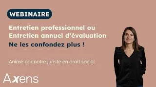 Miniature : Entretien annuel ou entretien professionnel : Replay Webinaire