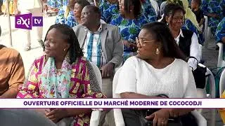 Miniature : COCOCODJI: le nouveau marché inauguré #benin 