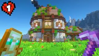 Miniature : Le Début PARFAIT sur Minecraft Hardcore !