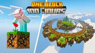 Miniature : 100 Jours sur un ONEBLOCK dans Minecraft HARDCORE