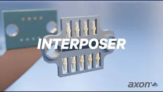 Miniature : The Axon' Interposer: a solderless solution