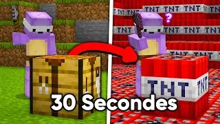 Miniature : Minecraft, mais le monde change toutes les 30 secondes..