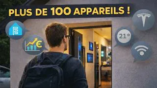 Miniature : Je visite une maison connectée ! - Domotique des abonnés #2 (Chauffage, Energie, ESP Home, Tesla …)
