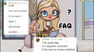 Miniature : FAQ // 10K // Je Réponds à Toutes Vos Questions #avatarworld #pazu #fypシ゚viral @Ayatar87