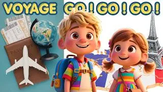 Miniature : Voyage Voyage 🌍 ✈️  Comptine du Monde en Dessin Animé  Chanson Éducative pour Enfants