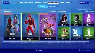 Miniature : BOUTIQUES FORTNITE DU 2 JUIN 2020