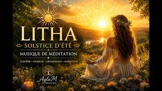 Miniature : Énergie Positive & Lumière Intérieure | Musique de méditation Litha (Solstice d'Été)