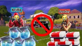 Miniature : Faire TOP 1 sans utiliser des ARMES sur FORTNITE Chapitre 6 Saison 1 ! (ft. briXo )😨😨😁