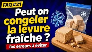 Miniature : Peut-on congeler la levure fraîche ? La vérité pour réussir vos pizzas !