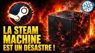 Miniature : LA STEAM MACHINE SE FAIT FRACASSER PAR LES PREMIERS RETOURS !