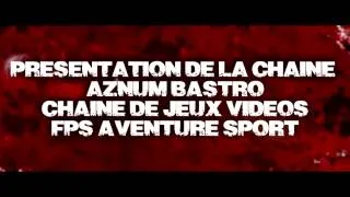 Miniature : Présentation de ma chaîne ( Gaming )