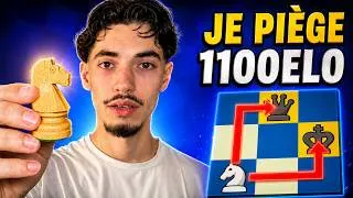 Miniature : Je passe 1100 ELO en 45 MINUTES grâce à la TACTIQUE ! (Speedrun)