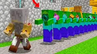Miniature : Minecraft mais les Zombies sont devenus GENTILS ?!