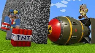 Miniature : J'ai Triché dans une BATAILLE DE DESTRUCTION sur Minecraft !