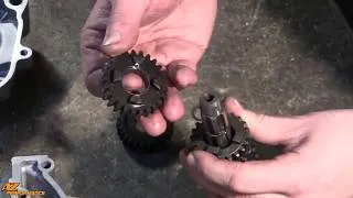 Miniature : Teaser du Tuto d’installation d’un pignon de 6ème long sur une boite de vitesse de moto 50cc