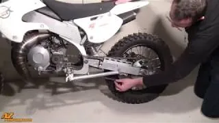 Miniature : Teaser du Tuto de remplacement du pignon de boite de vitesse et réglage de chaine sur moto 50cc