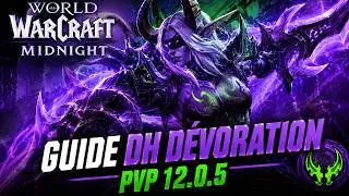 Miniature : DH Dévoration 12.0.5 Guide PvP Midnight | Rotation, Talents, Stats, Équipement & Plus