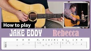 Miniature : How to play "Rebecca" (Hershel Sizemore) - Jake Eddy - Guitar Lesson with Tab