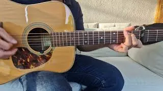 Miniature : "Sorrow and Me" guitar cover - slow-down intro