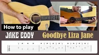 Miniature : How to play "Goodbye Liza Jane" - Jake Eddy - Guitar Lesson with Tab