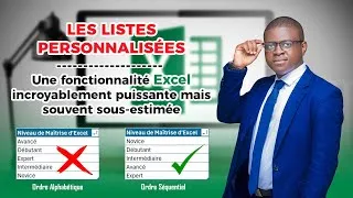 Miniature : Tuto BSTAT Listes Personnalisées Excel