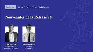 Miniature : Nouveautés de la Release 26 JD Edwards | Webinar