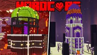 Miniature : J'ai construit une BASE dans TOUTES les DIMENSIONS sur Minecraft Hardcore !