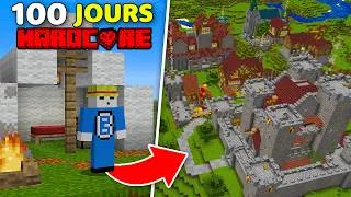 Miniature : J'ai survécu 100 jours sur MINECOLONIES sur Minecraft Hardcore !